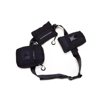 Jordan Polyurethane Fanny Pack Regular Unisex Black