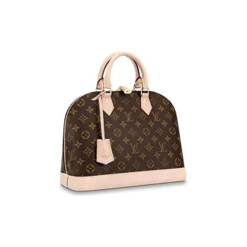 LOUIS VUITTON Alma Monogram Pm Brown