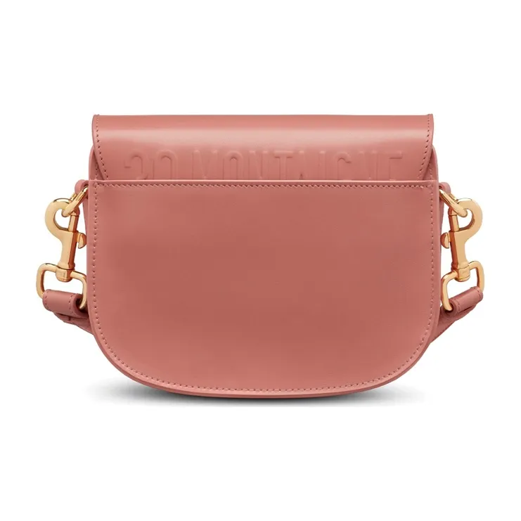 DIOR Bobby Smooth Finish Cow Leather Shoulder Bag Crossbody Bag Women's Pink-2