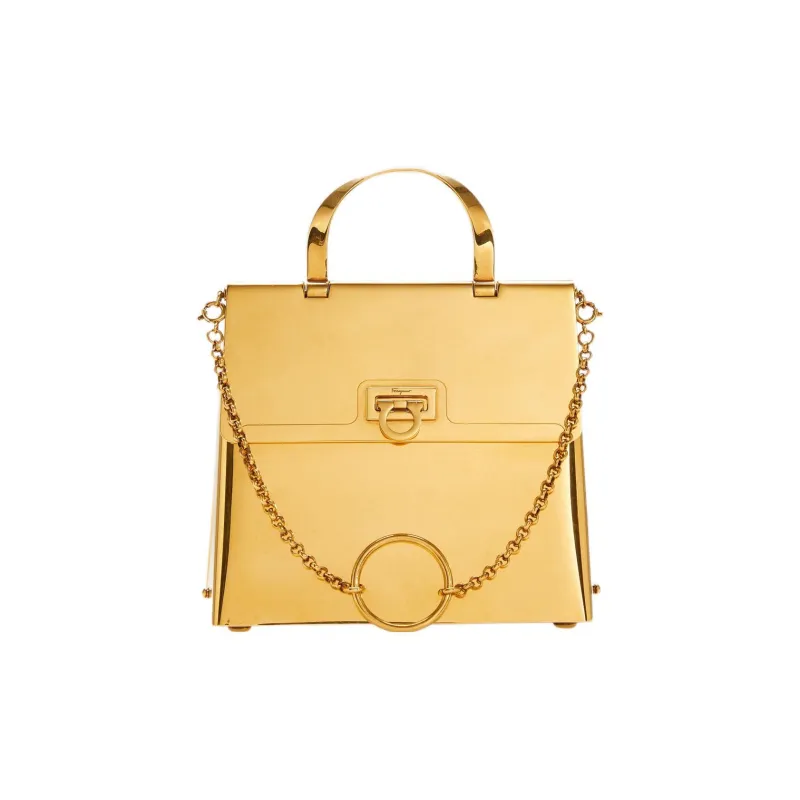 Ferragamo Trifolio Handbags-1