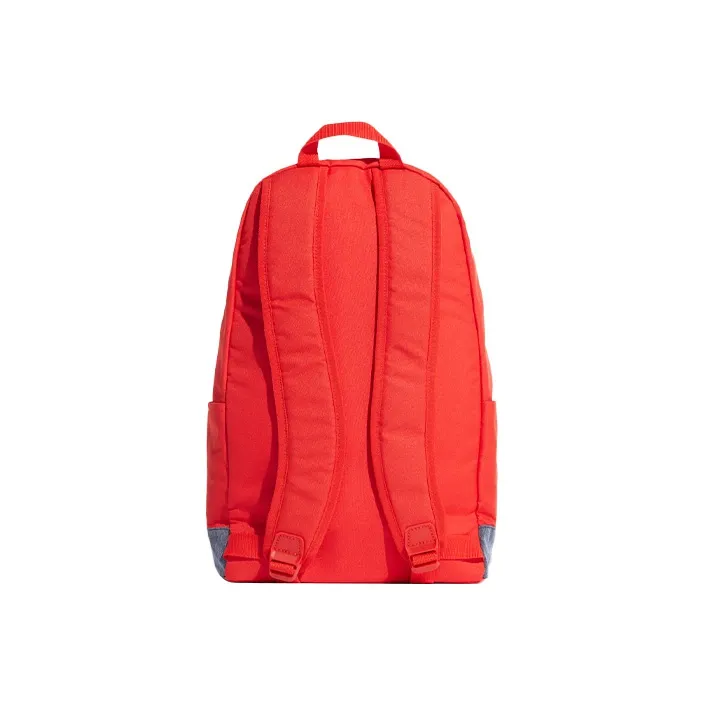 Adidas Polyester Backpack Regular Unisex Orange/Gray-2