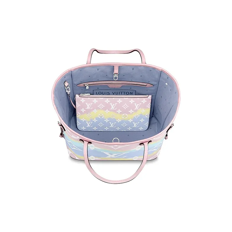 LOUIS VUITTON Neverfull Lv Escale Mm Pastel-3