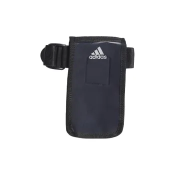 Adidas Nylon Fabric Cell Phone Pouch Clutch Medium Size Unisex Black