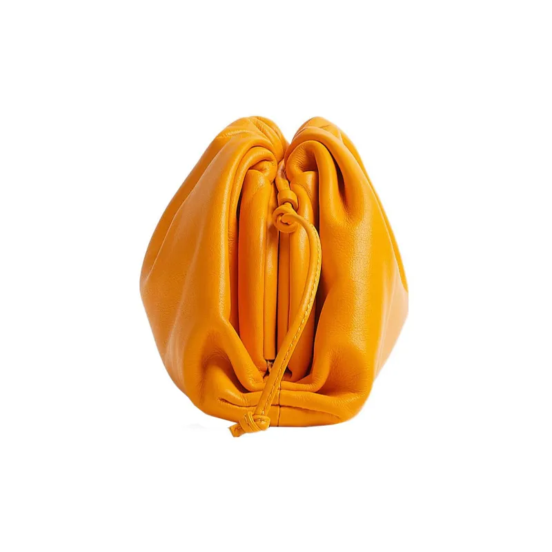 Bottega Veneta The Mini Pouch Tangerine-2