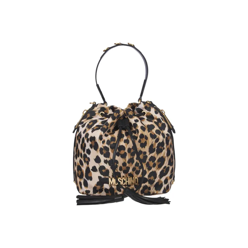 MOSCHINO Polyurethane Shoulder Bag Regular Women's Brown-2