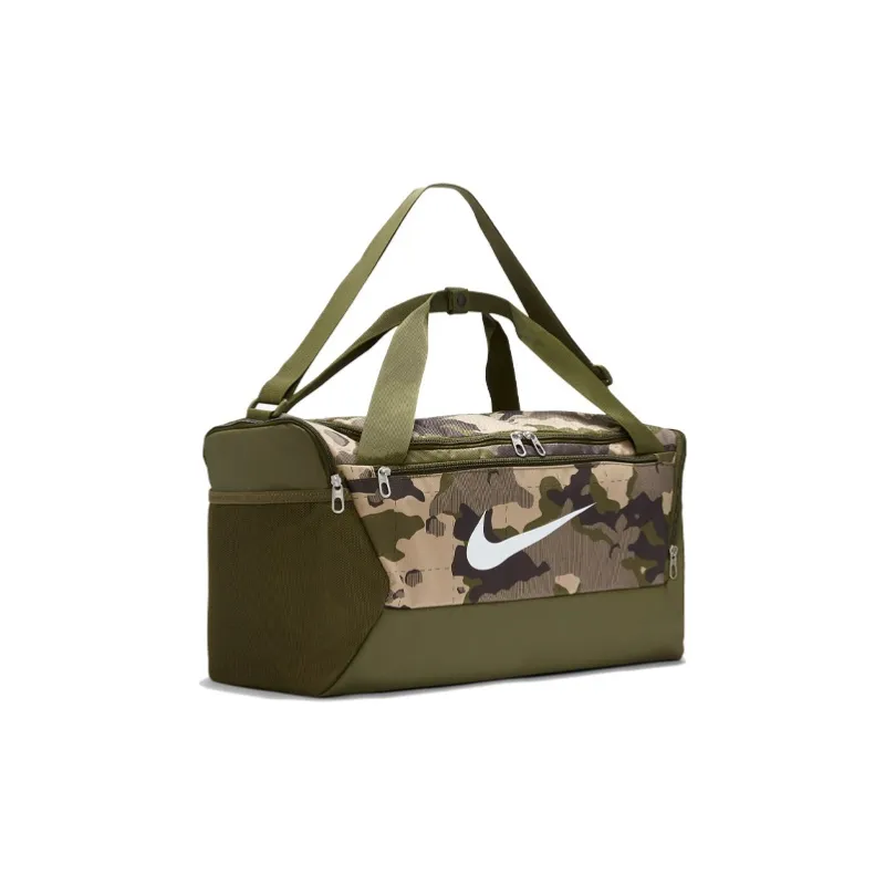 Nike Polyester Crossbody Handbag, Travel Bag, Gym Bag Large Size Unisex Army Green-1