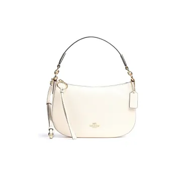 COACH Sutton Leather Shoulder Bag Crossbody Bag Handbag Women's White