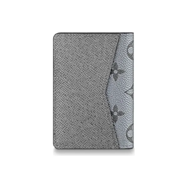 LOUIS VUITTON Pocket Organizer Silver-3