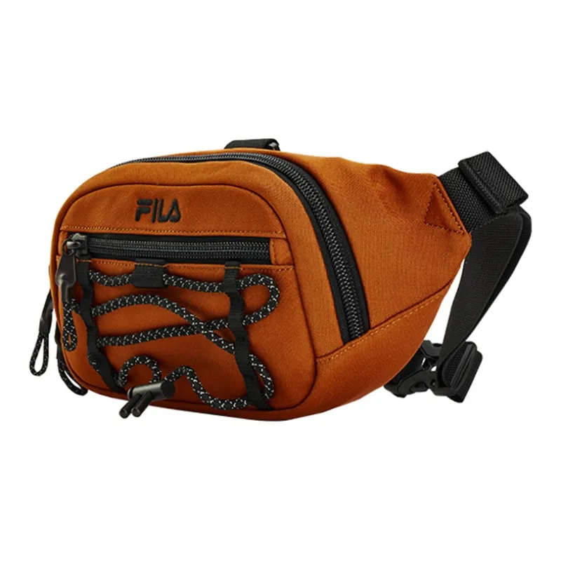 FILA FUSION Fabric Fanny Pack Regular Unisex Enamel Brown-1