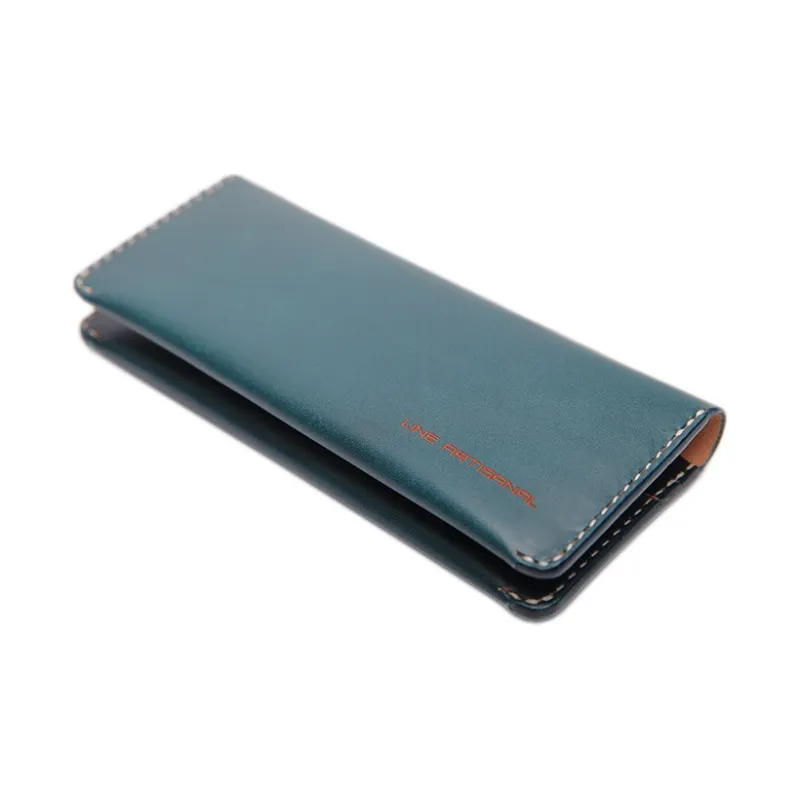LINE ARTISANAL Cow Leather Leather Clip Wallet Regular Unisex Multicolor-10