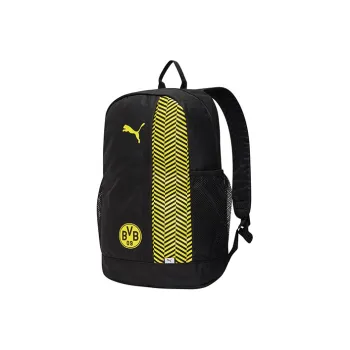PUMA Fabric Backpack Unisex Black/Yellow