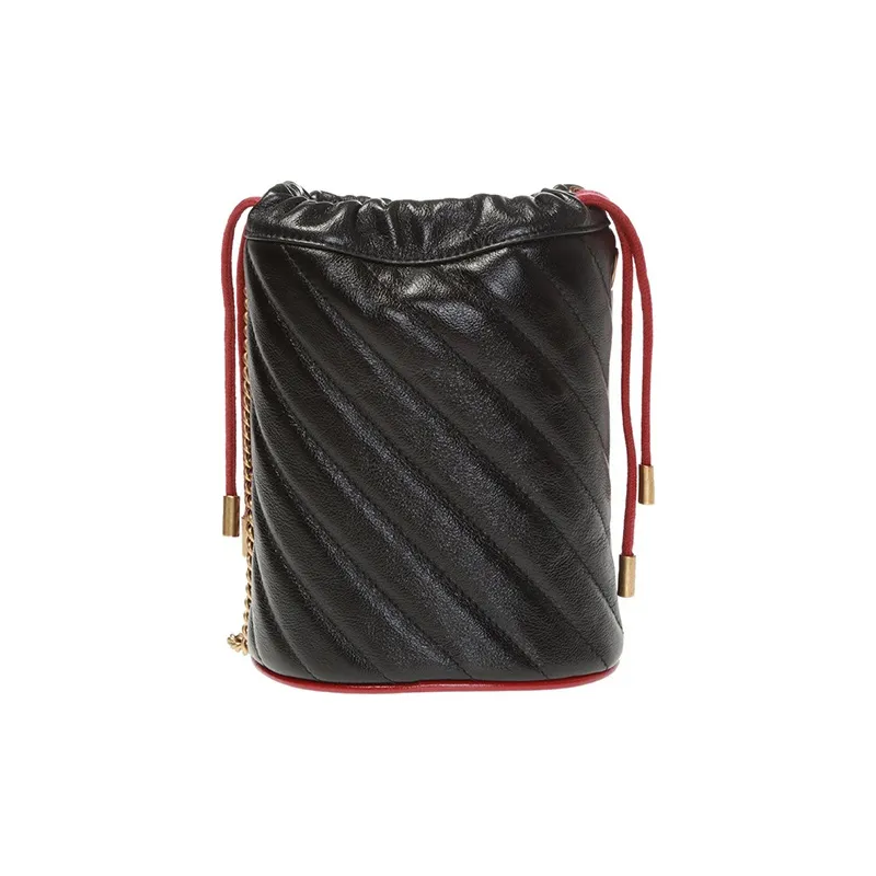 GUCCI GG Marmont Quilted Leather Bucket Bags Crossbody Bag, Shoulder Bag Women's Black-2