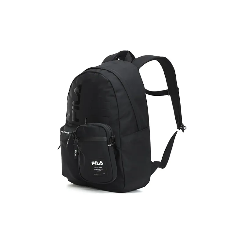 FILA Athletics Fabric Backpack Regular Unisex Pitch Black-1