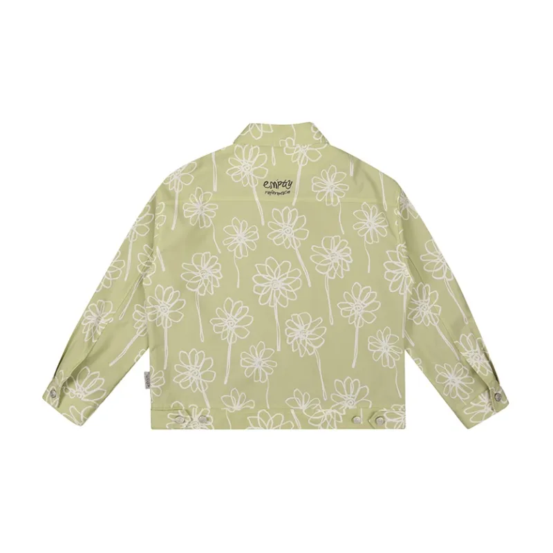 EMPTY REFERENCE Coat Unisex Light Green-1