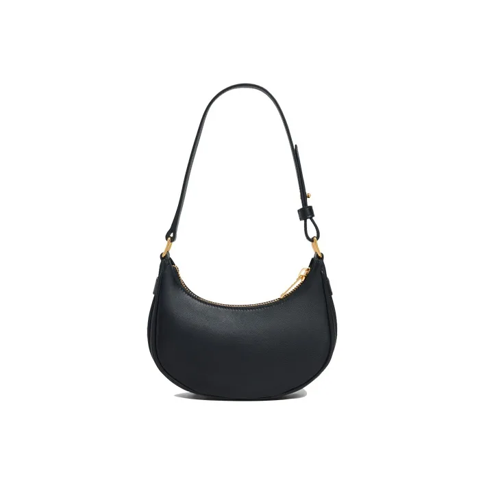 CELINE AVA Smooth Cow Leather Handbag, Shoulder Bag Mini Women's Black-2