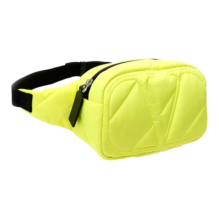 Valentino Polyester Sling Bag Crossbody Bag Fanny Pack Men's Neon Green-1