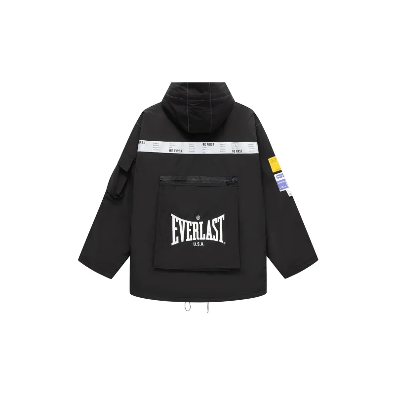 Everlast Puffer Jacket Unisex Black-1