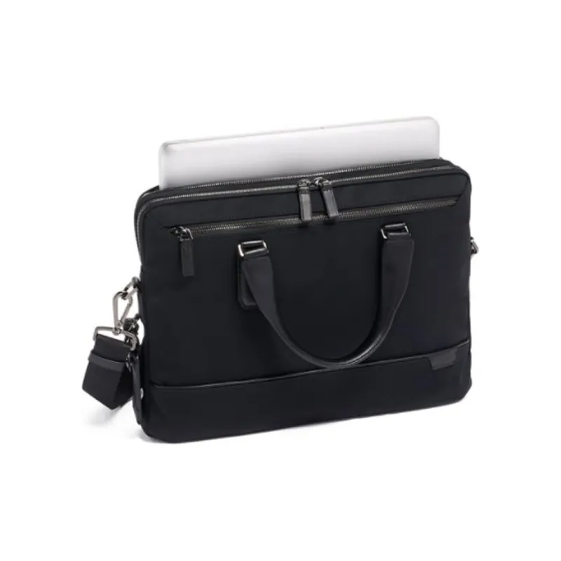 TUMI TUMI Harrison Nylon Briefcase Laptop Bag Shoulder Bag Crossbody Bag Handbag Regular Unisex Black-1