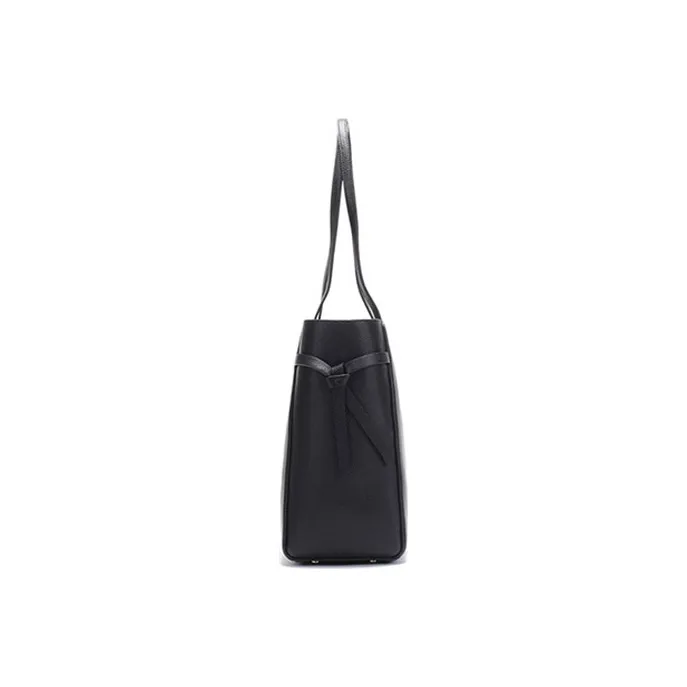 Kate Spade Cow Leather Tote Bag Shopping Bag Shoulder Bags Women's Black-2