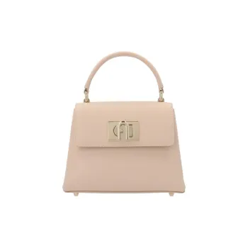 Furla Cow Leather Handbag Mini Women's Pink