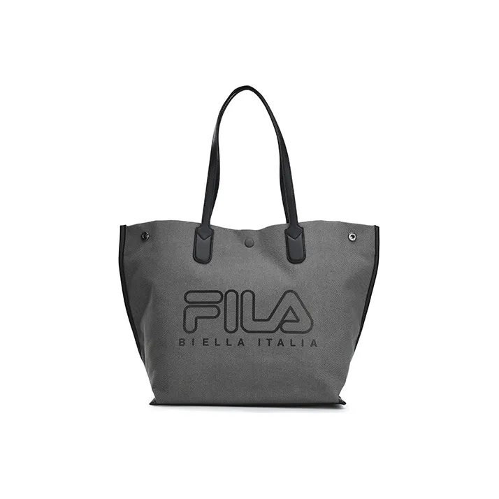 FILA PU Tote Bag Shoulder Bag Handbag Regular Women's Pitch Black-0