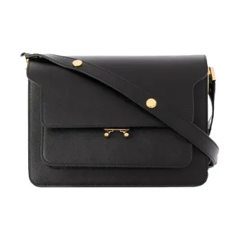 MARNI Trunk Foldover Medium Shoulder Bag