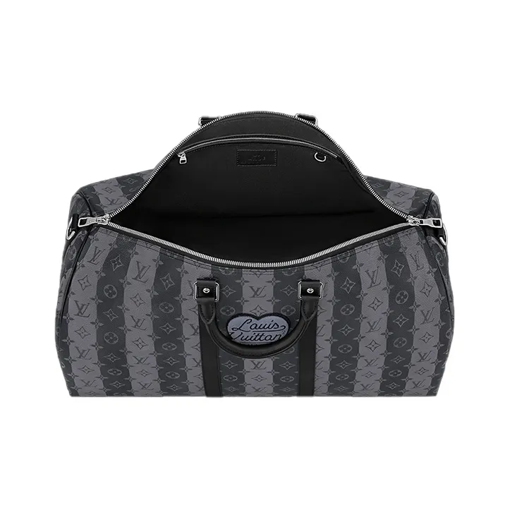 LOUIS VUITTON X Nigo Keepall Bandouliere 55 Monogram Stripes Eclipse-3