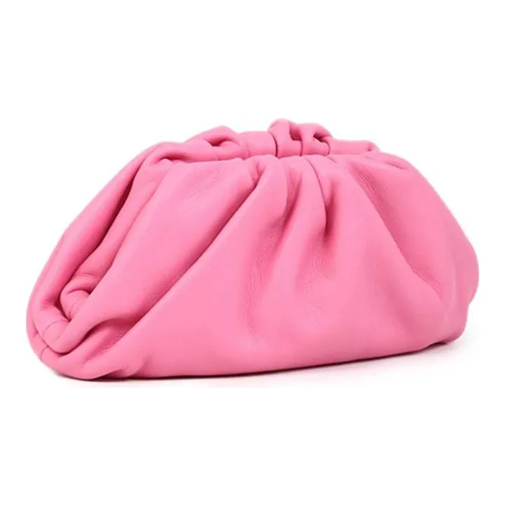 Bottega Veneta Leather Handbag Women's Pink-1