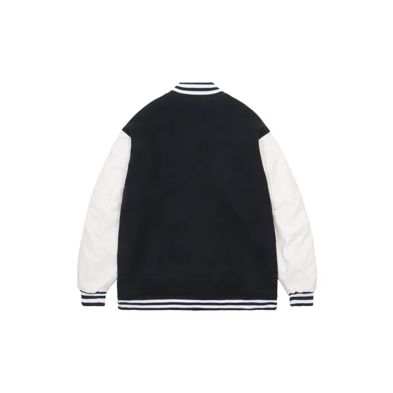 KILLWINNER Cartoon Baseball Collar Loose Fit Thickened Puffer Jacket Unisex-2