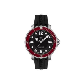 TISSOT Starfish Collection Automatic Mechanical Movement Men's Watches Watch 42mm Black Dial T066.407.17.057.03