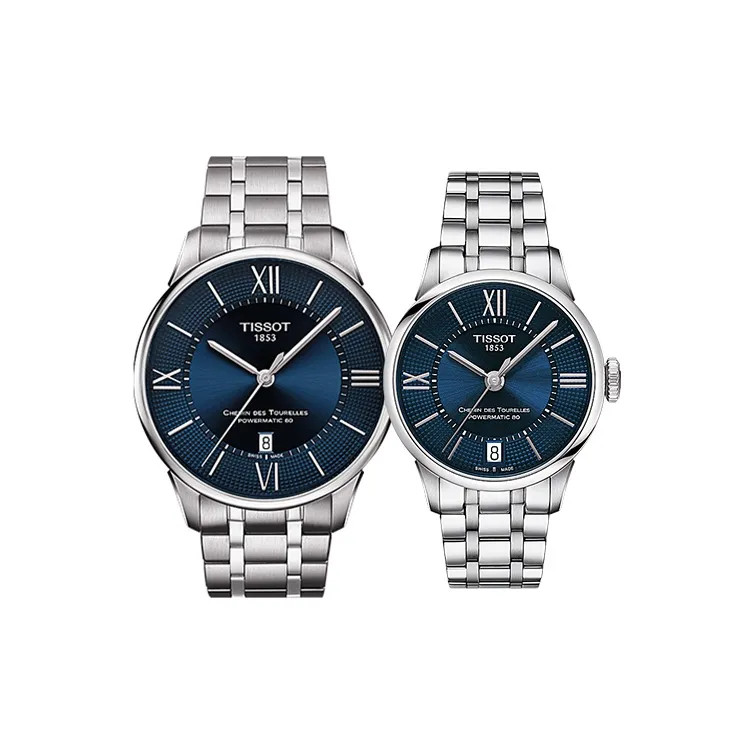 TISSOT Tourelles Collection Automatic Mechanical Movement Unisex Watch 42mm Silver Dial T099.407.11.048.00QL-0