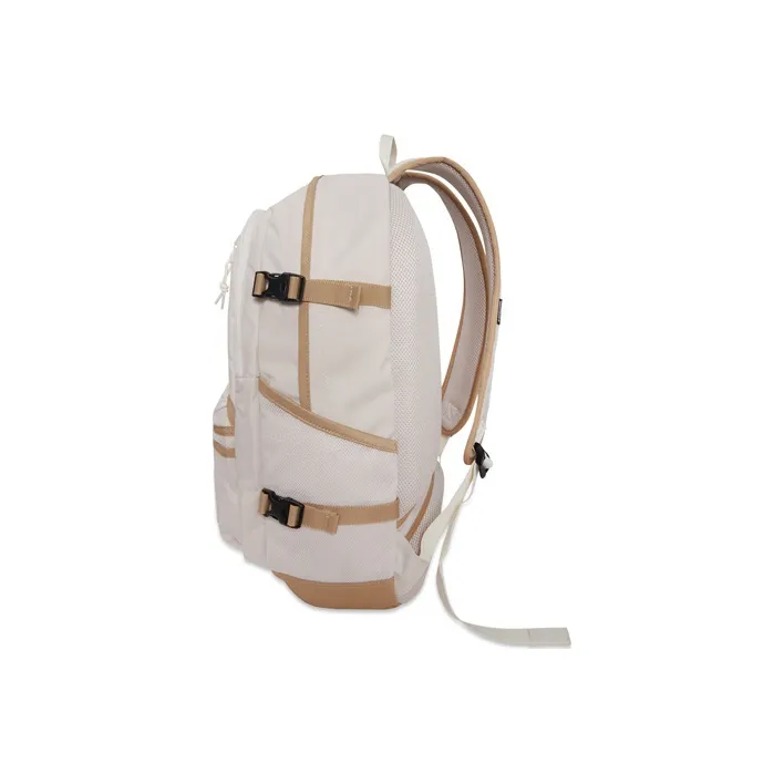Converse Straight Edge Polyester Backpack Regular Unisex Khaki/Milk White-2