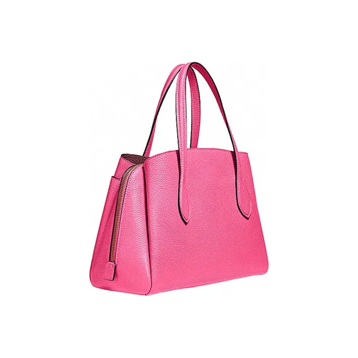 COACH Lora Leather Crossbody Bag Handbag Regular Women's Pink-1