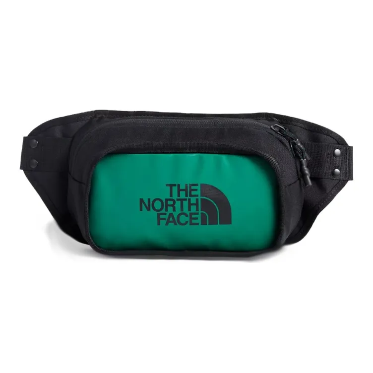 THE NORTH FACE Nylon Sling Bag, Fanny Pack Trumpets Unisex Green-0