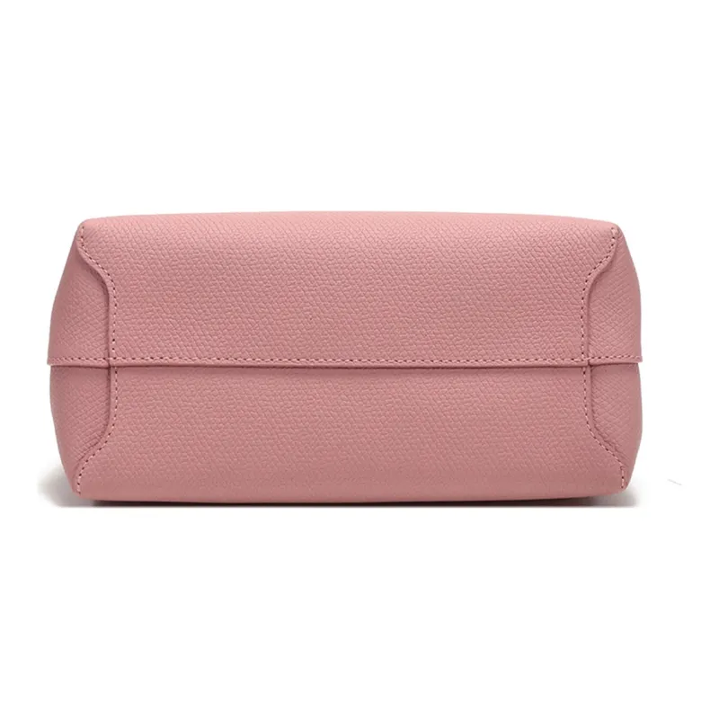 LONGCHAMP Cow Leather One Shoulder Handbag Trumpets Women's Antique Pink-4