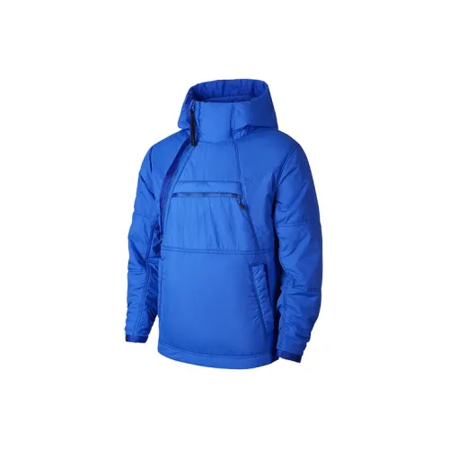 Nike Puffer Jackets Men Royal Blue