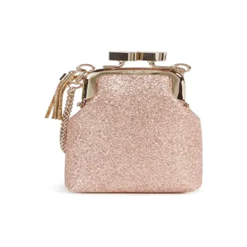 Furla Fabric Coin Purse Women's Rose Gold