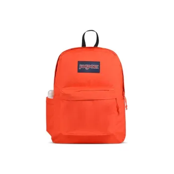 JanSport Polyester Backpack Regular Unisex 7G6 Yuan Color Blood Orange