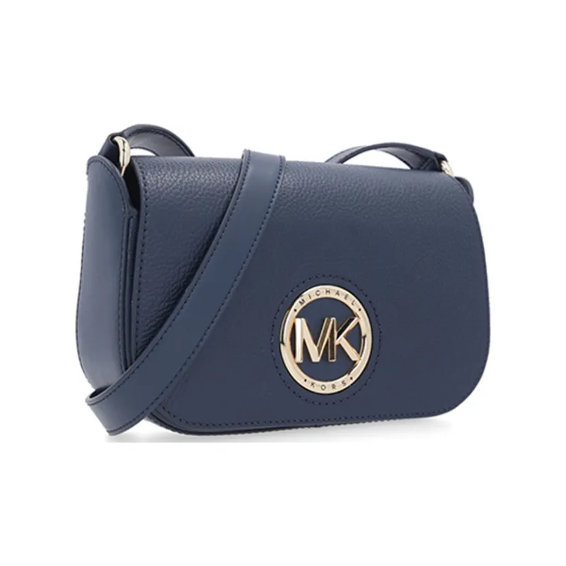 MICHAEL KORS MICHAEL KORS Luggage Collection Leather Shoulder Bag Crossbody Bag Regular Women's Marine Blue-1
