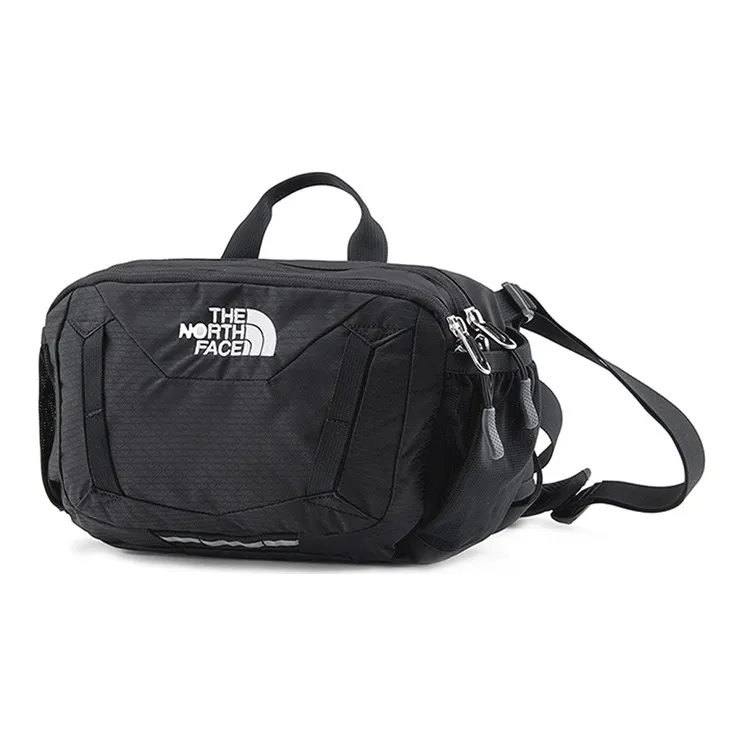 THE NORTH FACE Canvas Fanny Pack Regular Unisex Pure Black-1