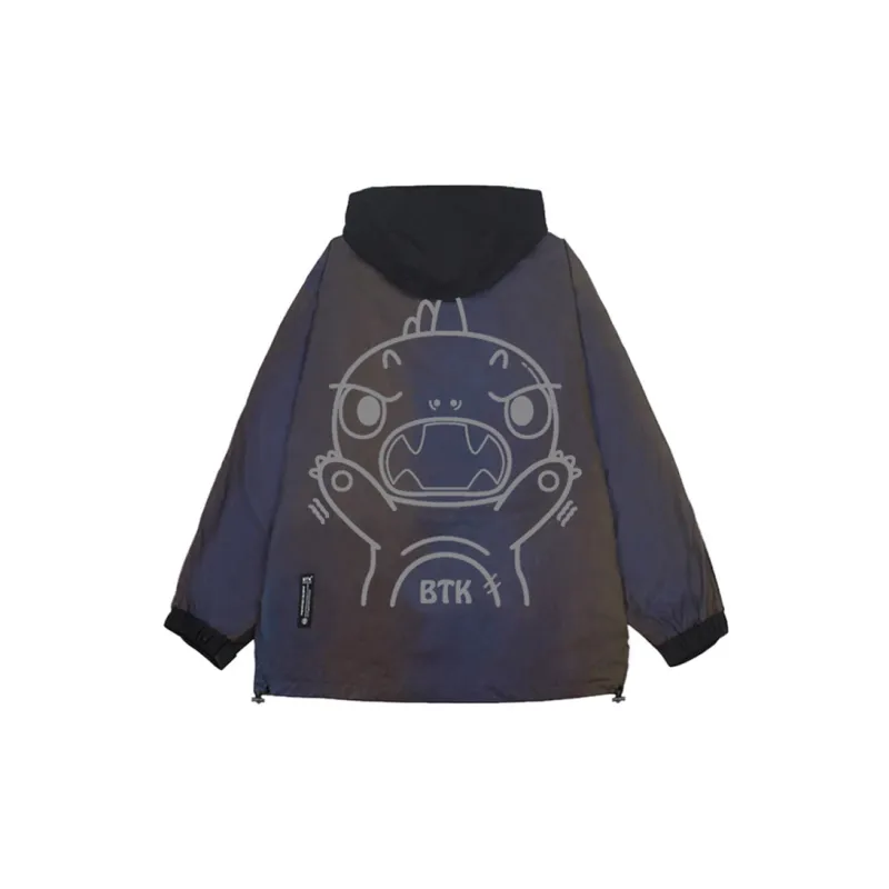 BTK Jacket Loose Fit Cargo Jacket Unisex-6