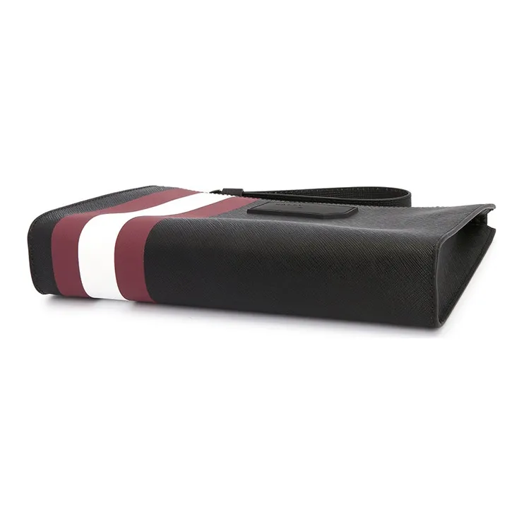 BALLY Artificial Leather Clutch Regular Men's Black-5