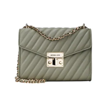 MICHAEL KORS Rose Leather Shoulder Bag, Crossbody Bag, Shoulder Bag Women's Matcha Green
