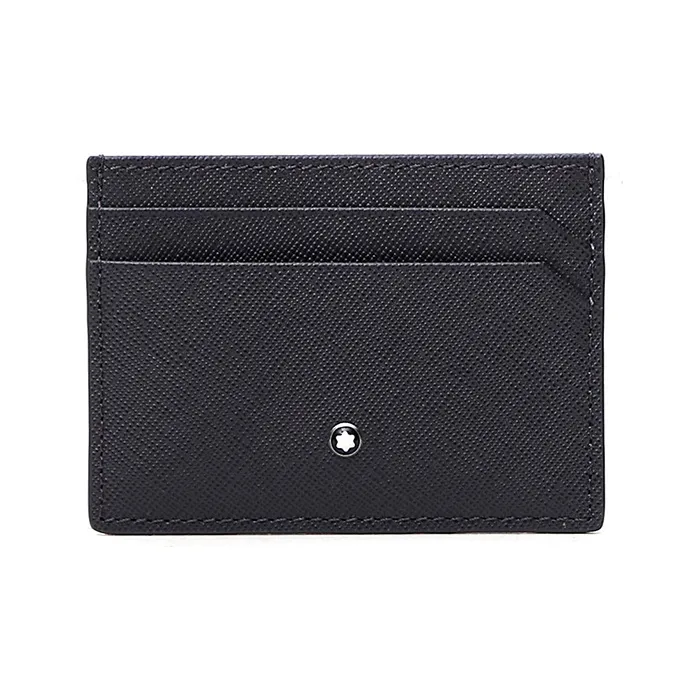 MONTBLANC Leather Wallet Men's Black-0