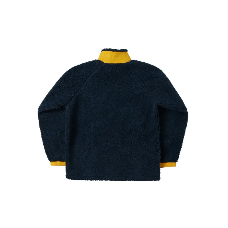 Vision Street Wear Puffer Jacket Unisex Navy Blue-1