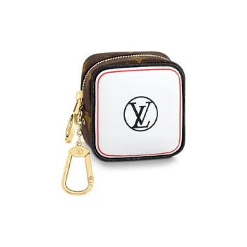 LOUIS VUITTON Cube Coin Purse Monogram Game On
