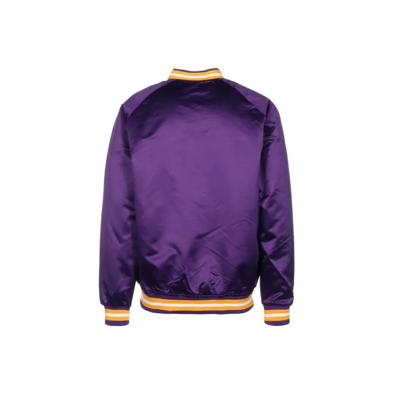 Mitchell & Ness Nba Lakers '' Lightweight Satin Jacket-1