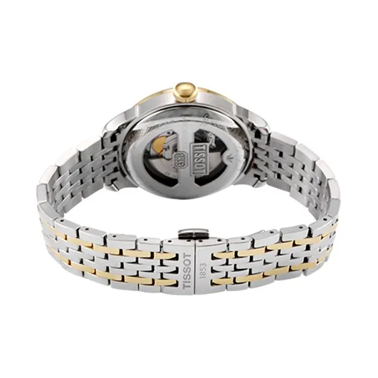 TISSOT Le Locle Collection Men's Watches Watch Automatic Mechanical Movement 39.3mm Silver Dial Steel Strap-2