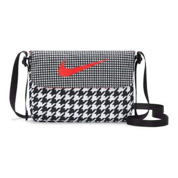 Nike Fabric Shoulder Bag Crossbody Bag Regular Unisex Black White