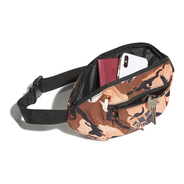 Adidas Polyester Fanny Pack Regular Unisex Khaki Brown-2